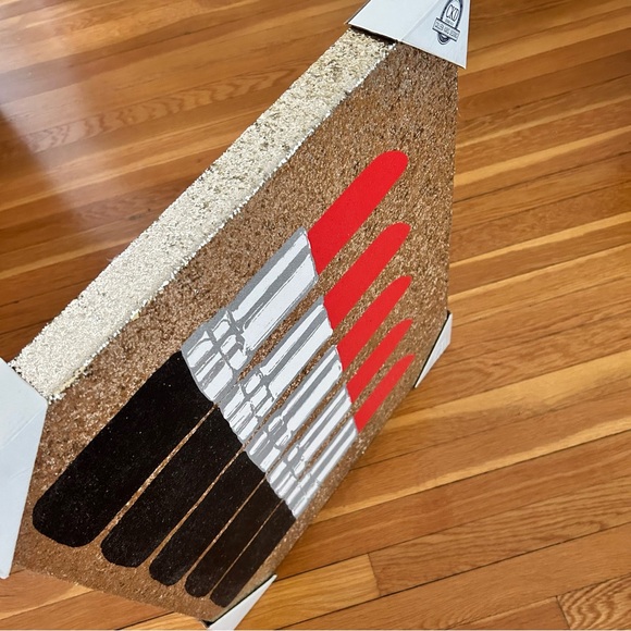 Colleen Karis Designs - Gold Glitter Red Lipstick artwork, canvas, BRAND NEW!!! - Picture 12 of 12